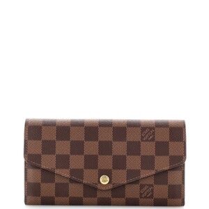 Louis Vuitton Damier Ebene Sarrah Wallet